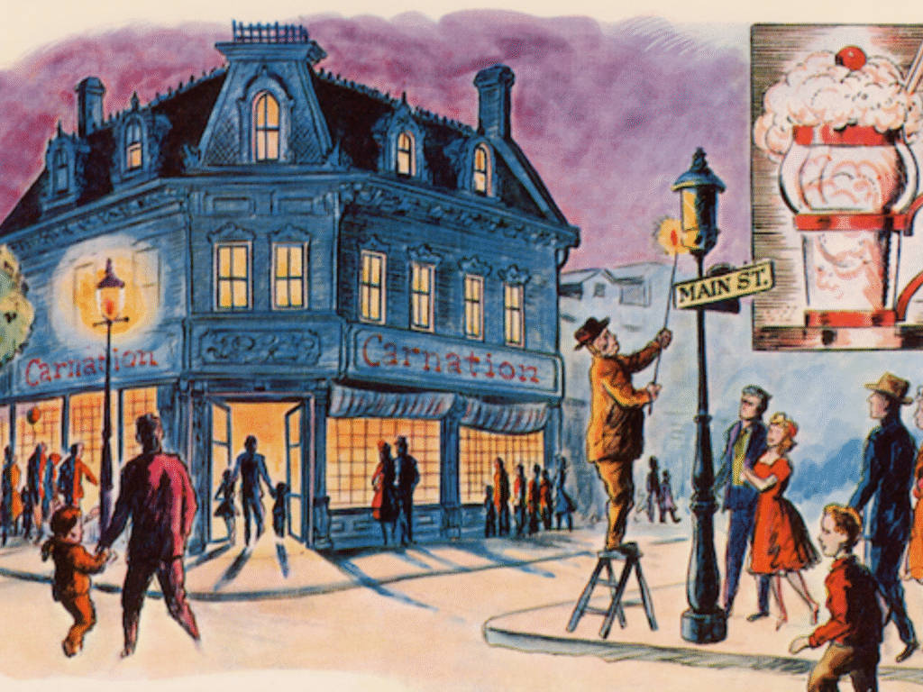 carnation ice cream parlor