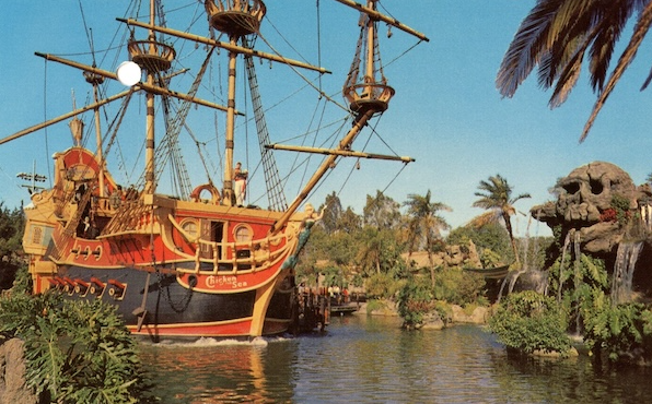 disneyland 1955 ship