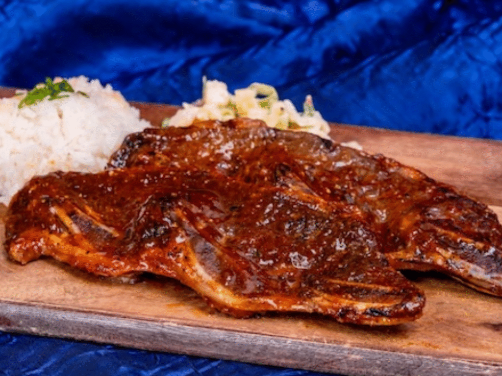 grilled tahitian ribs